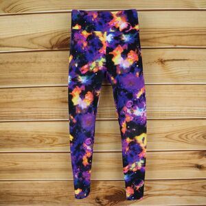 NOBO No Boundaries Leggings Girls S Colorful Galaxy‎ Elastic Waist Stretch Soft